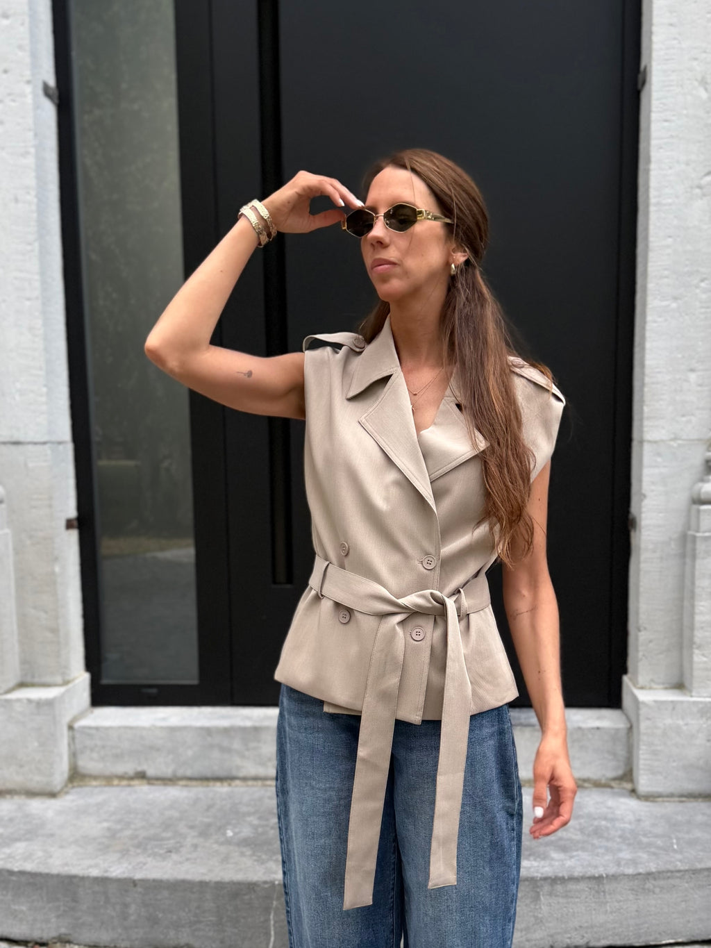 Blazer sans manches Léa