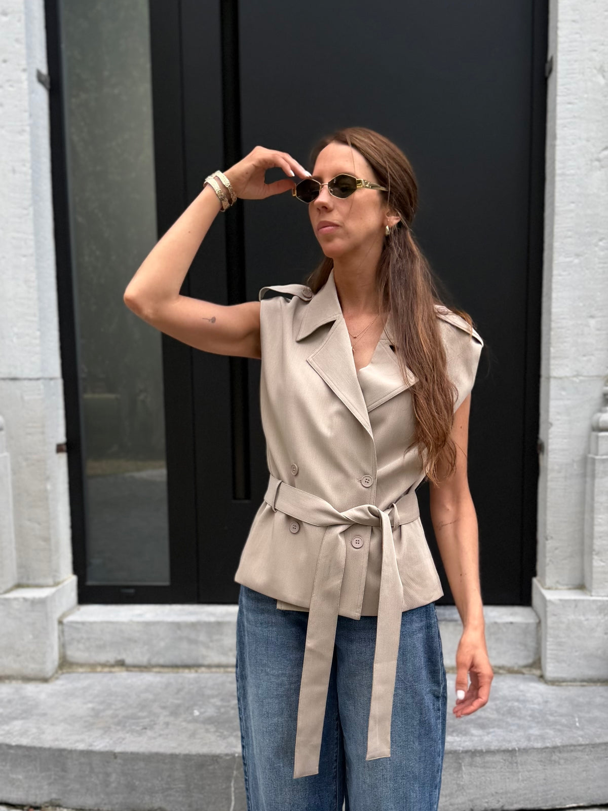 Blazer sans manches Léa
