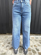 Jeans brodé Tiff
